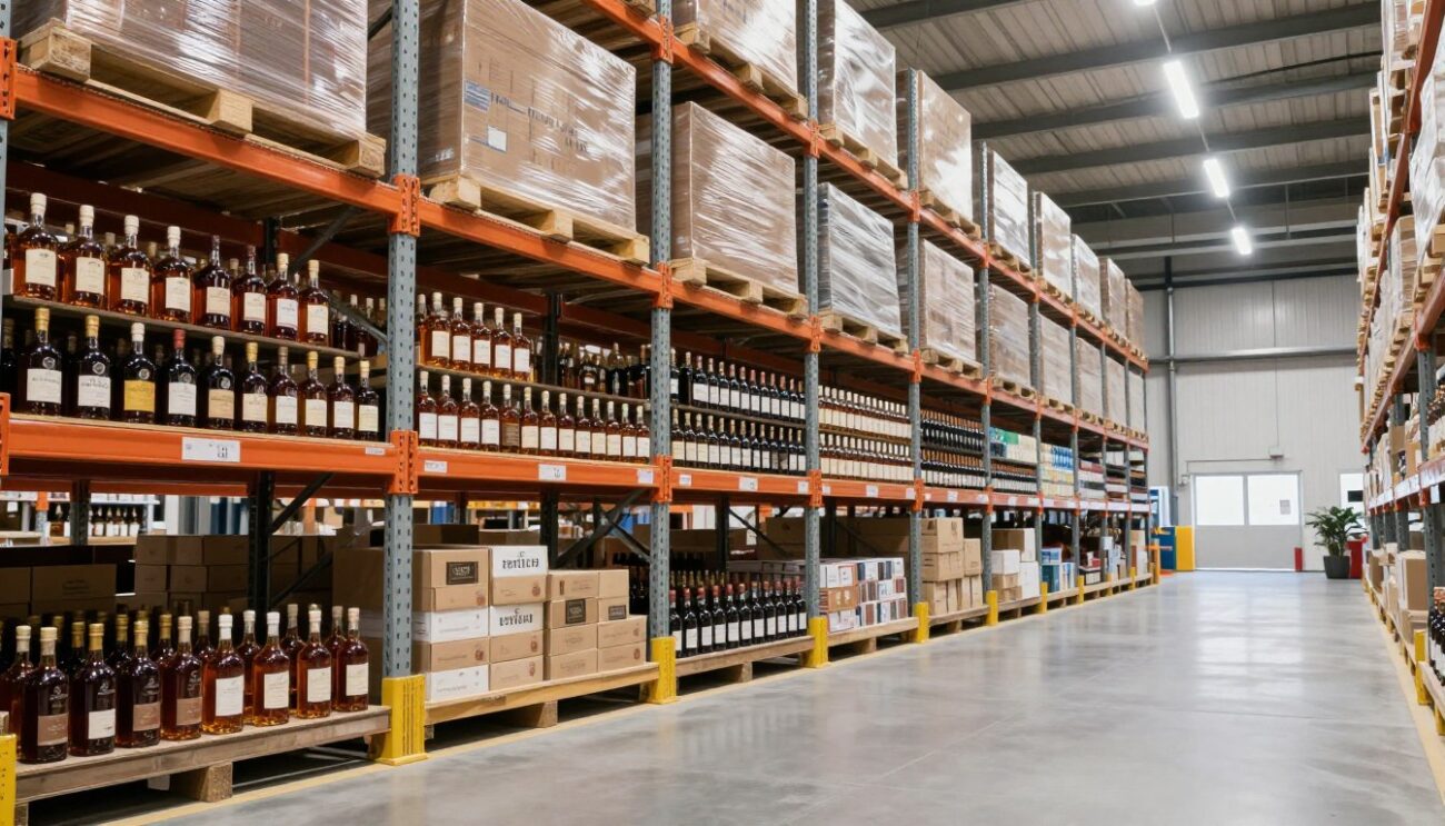 Operaciones de exportación de bebidas premium desde Europa