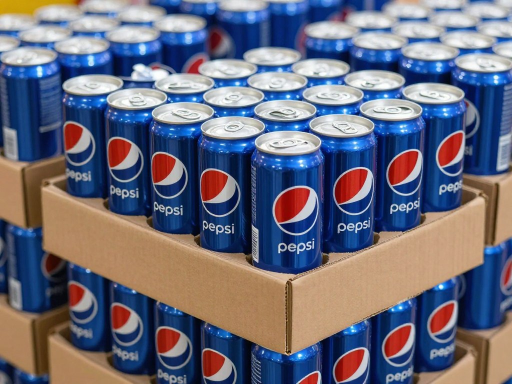 Pepsi cans 250ml wholesale tray configuration