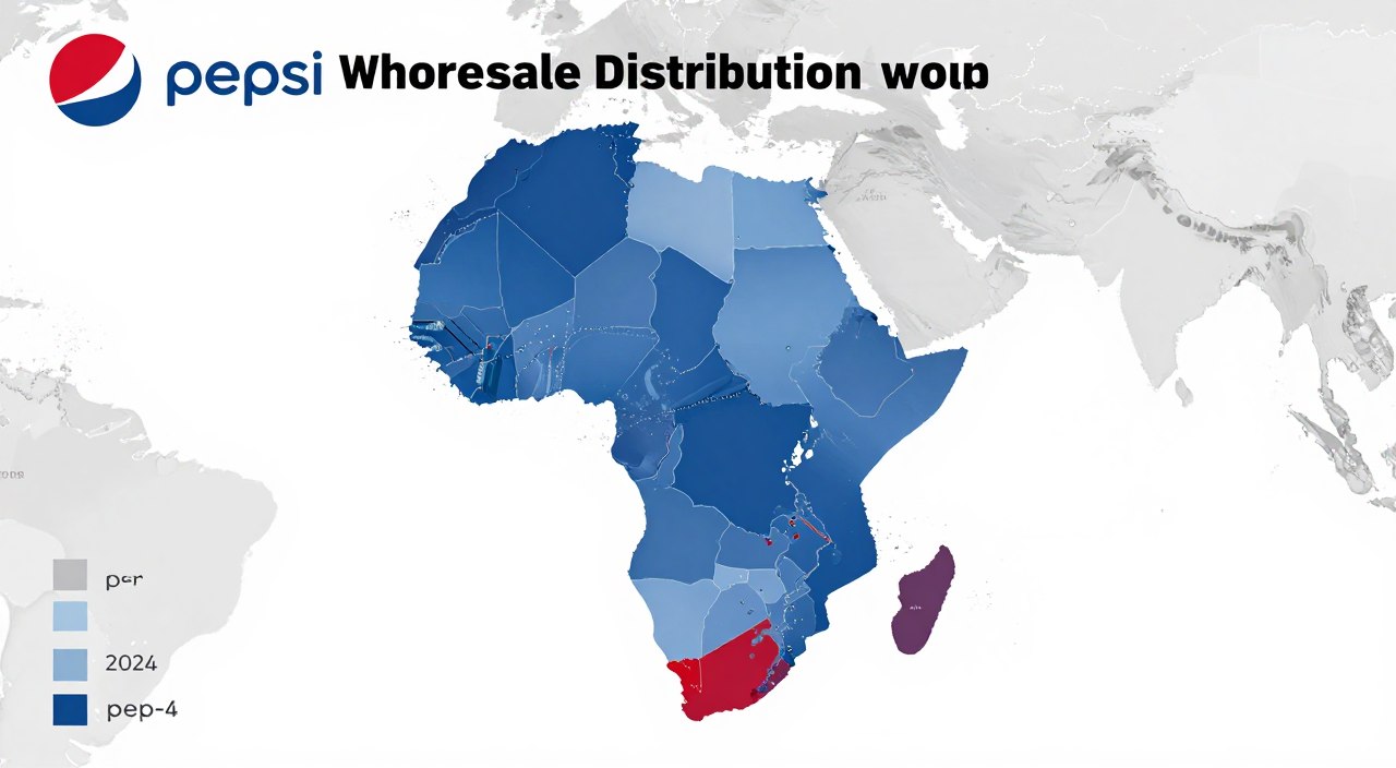 Pepsi wholesale distribution network across major African markets