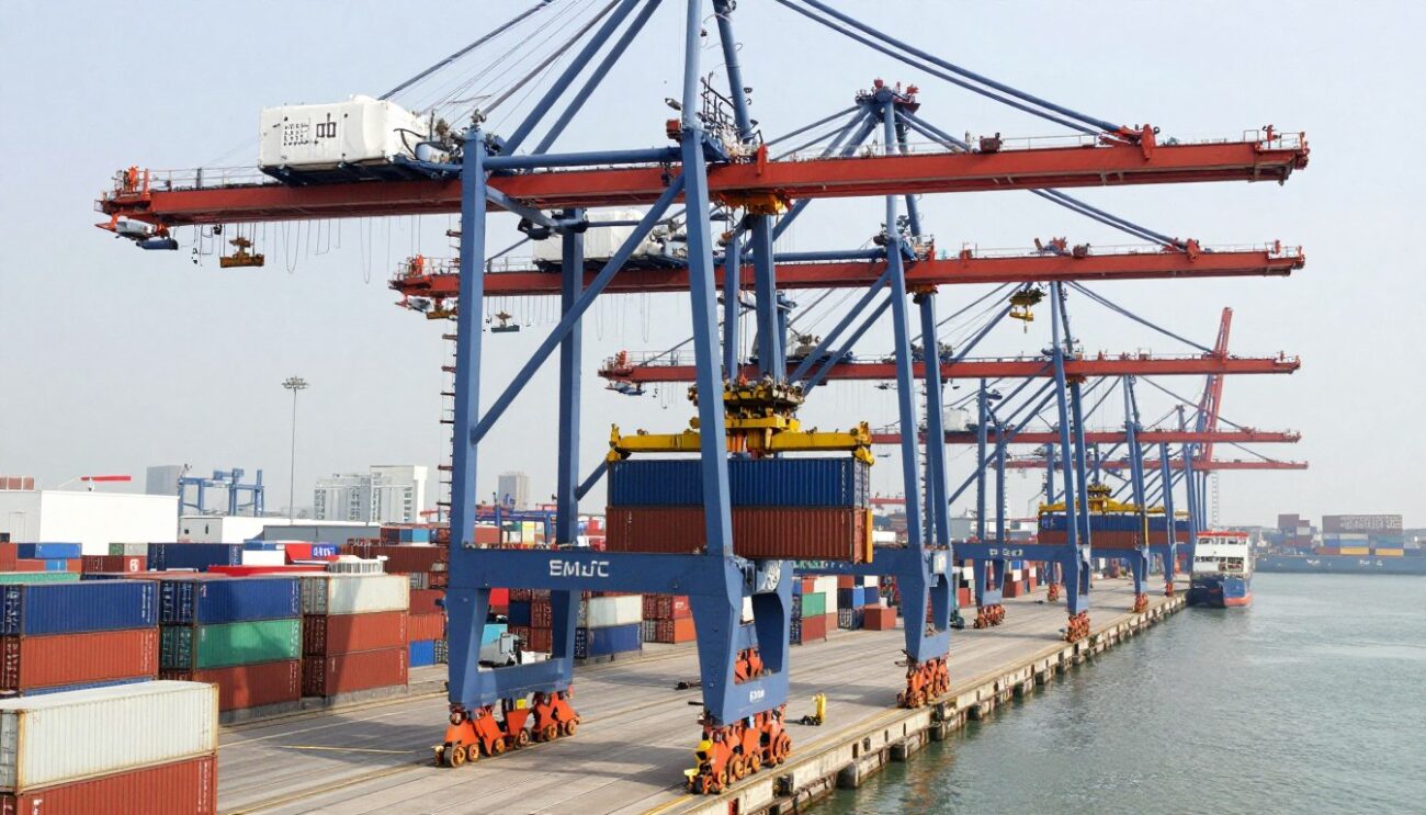 Port logistics operations for international Nutella wholesale shipments