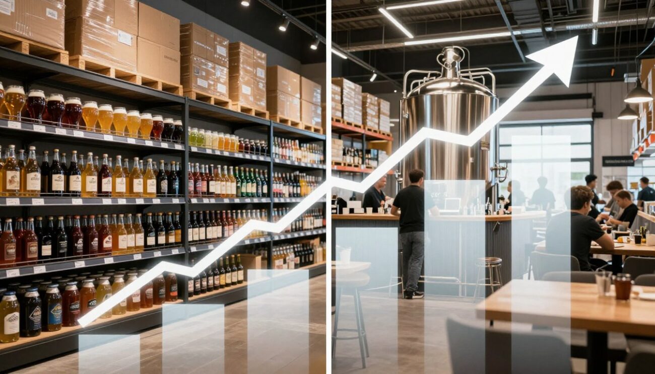 Premium beer wholesale distributor partnership success and market growth