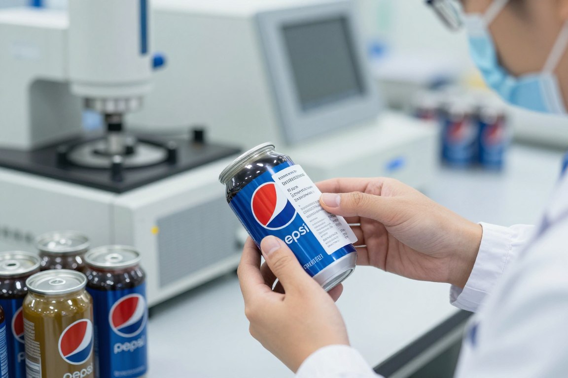 Proses quality control Pepsi grosir untuk ekspor ke Indonesia