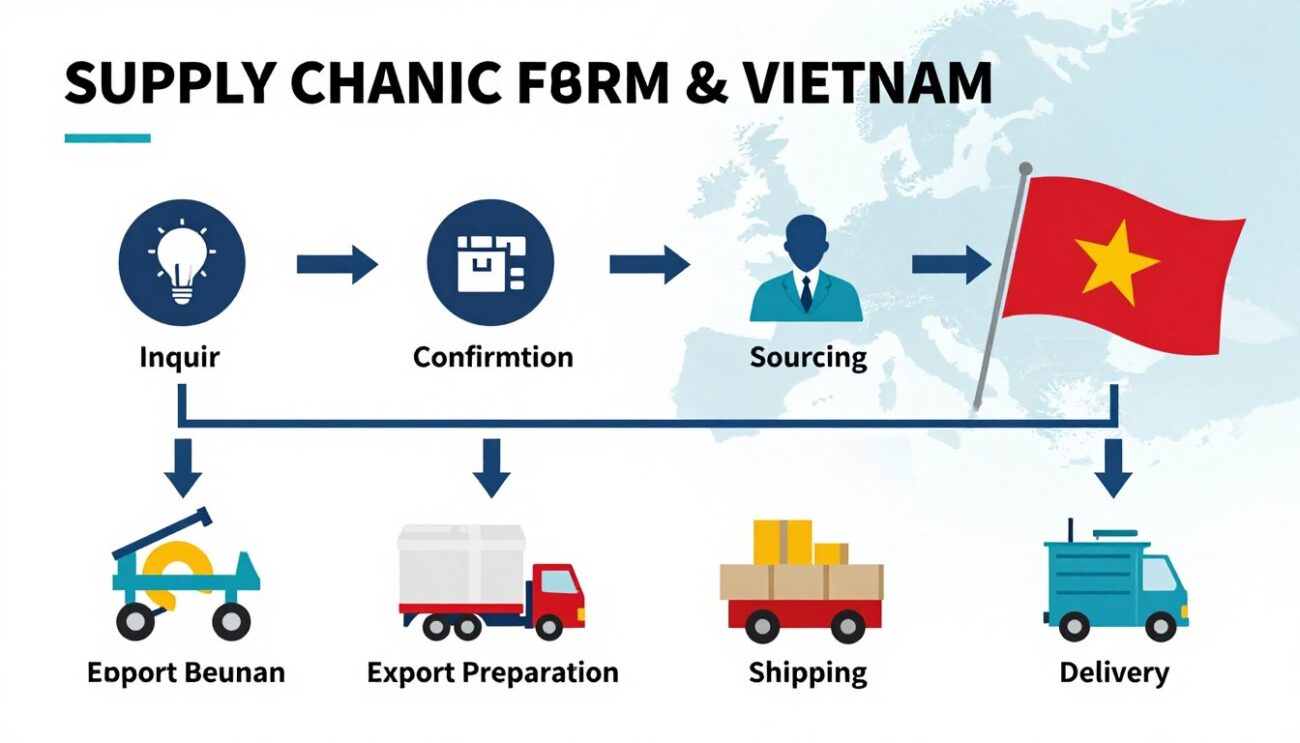 Quy trình cung ứng Martell từ châu Âu đến Việt Nam