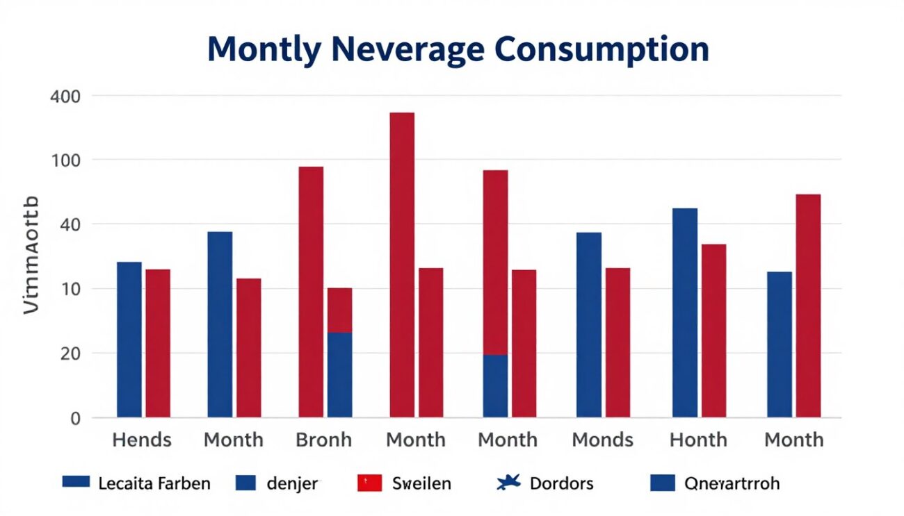 Seasonal demand chart showing Coca-Cola wholesale consumption patterns throughout the year