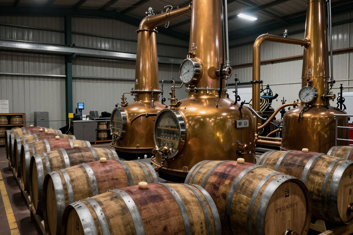 Traditional sherry oak casks representing Macallan's signature maturation approach