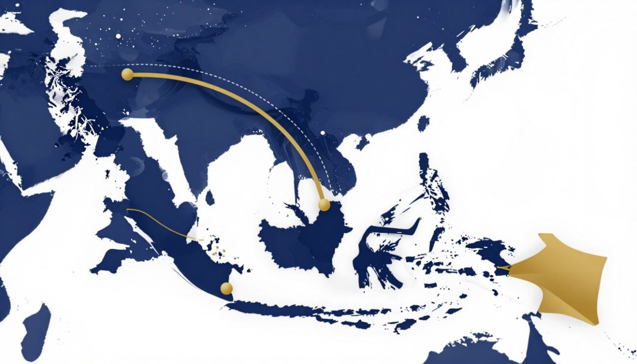UK to Indonesia whisky export route international trade logistics