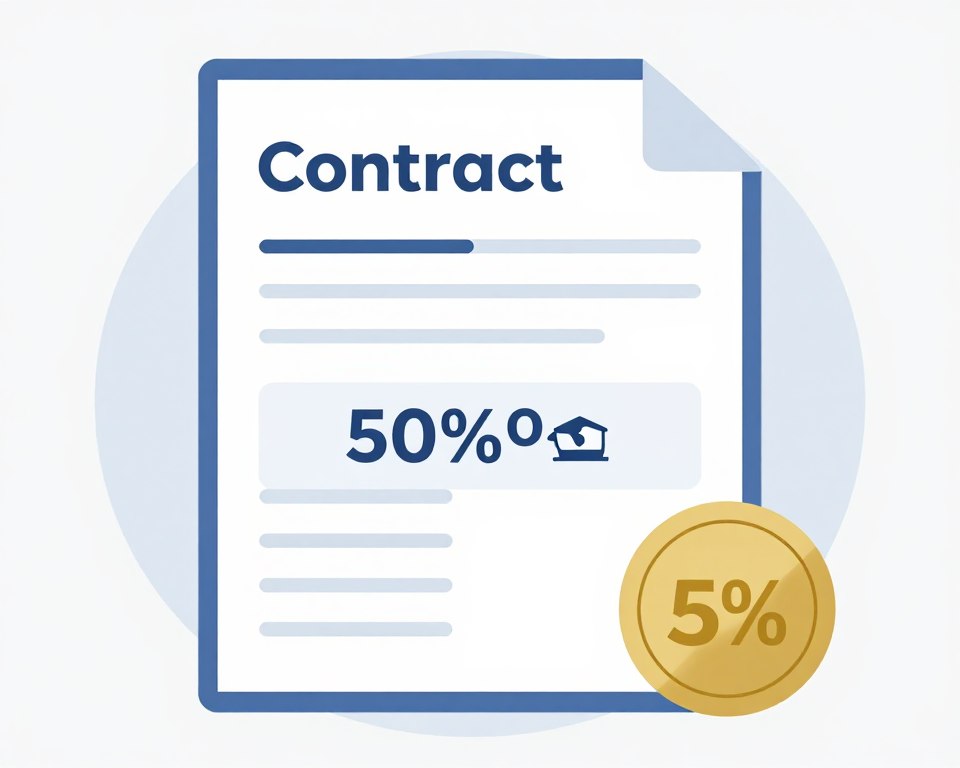 business payment terms document illustration