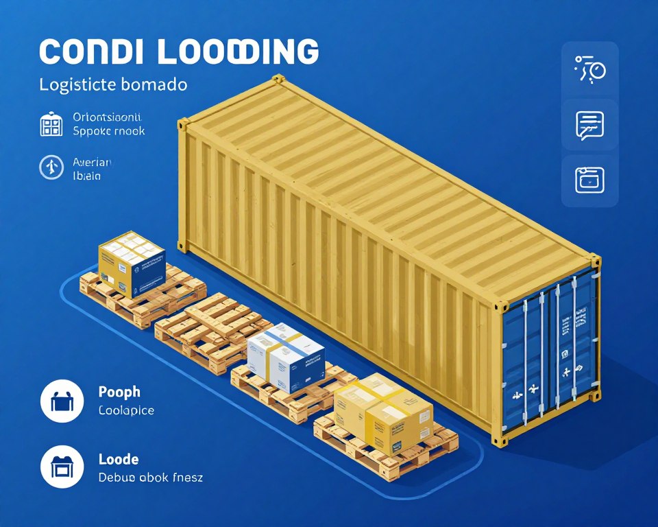 container load planning and pallet arrangement diagram