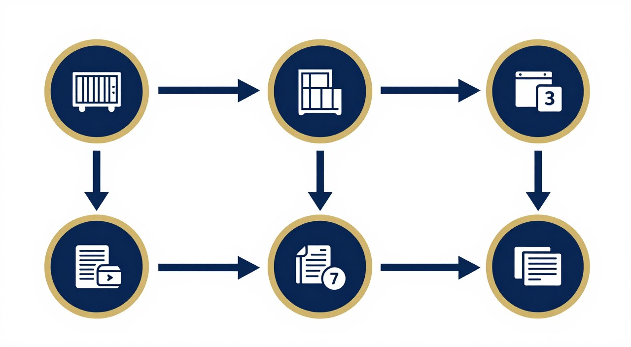 hennessy vsop bulk supply workflow diagram supply chain process