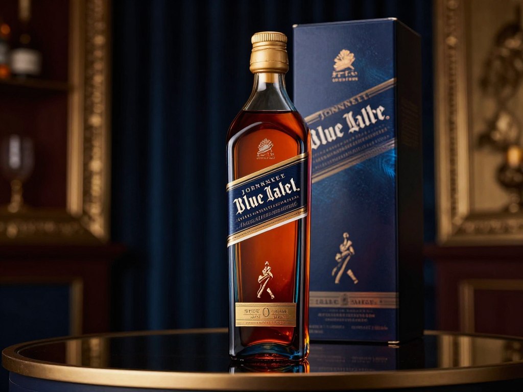 johnnie walker blue label luxury positioning