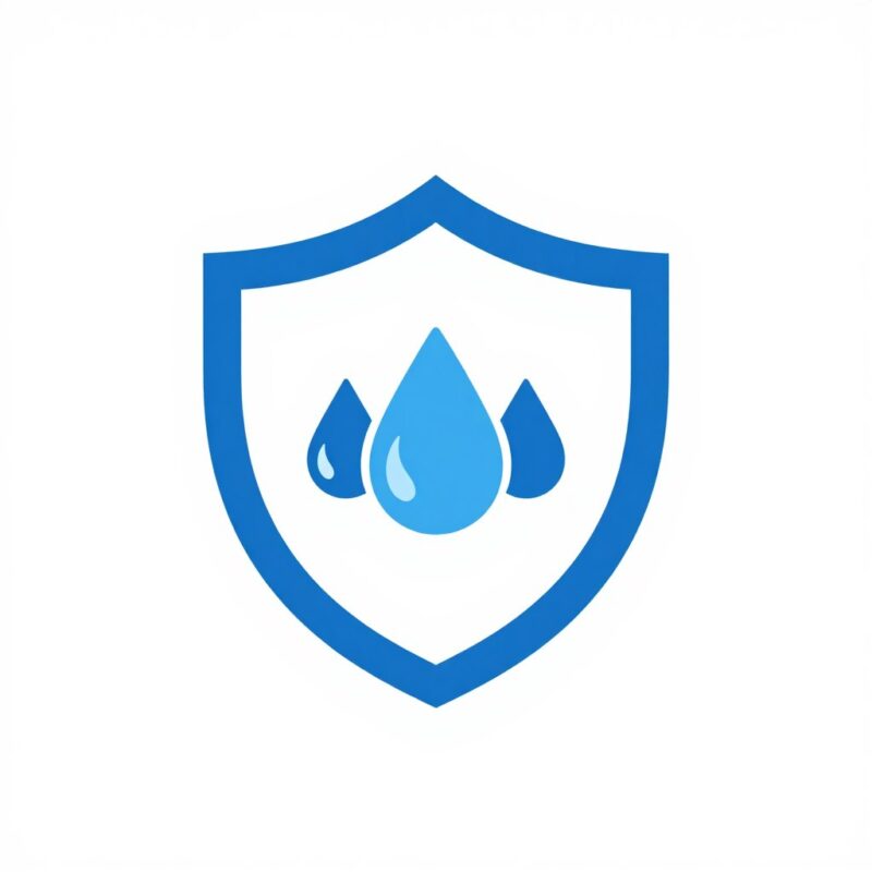 moisture protection icon for bulk laundry detergent packaging