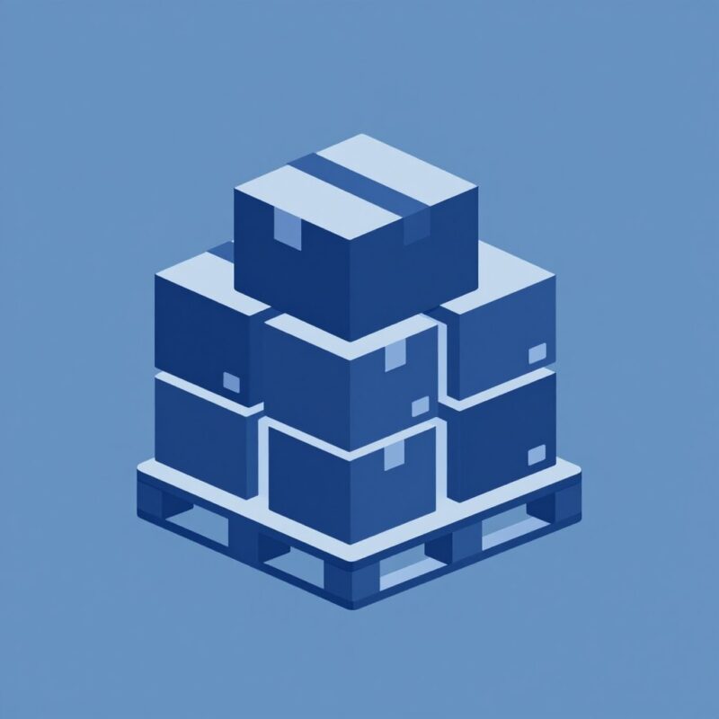 pallet layer control icon for wholesale detergent distribution
