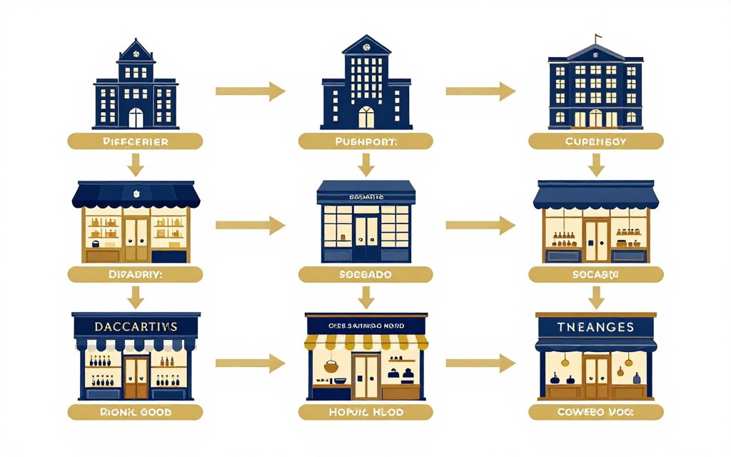 premium spirits retail and hospitality distribution concept