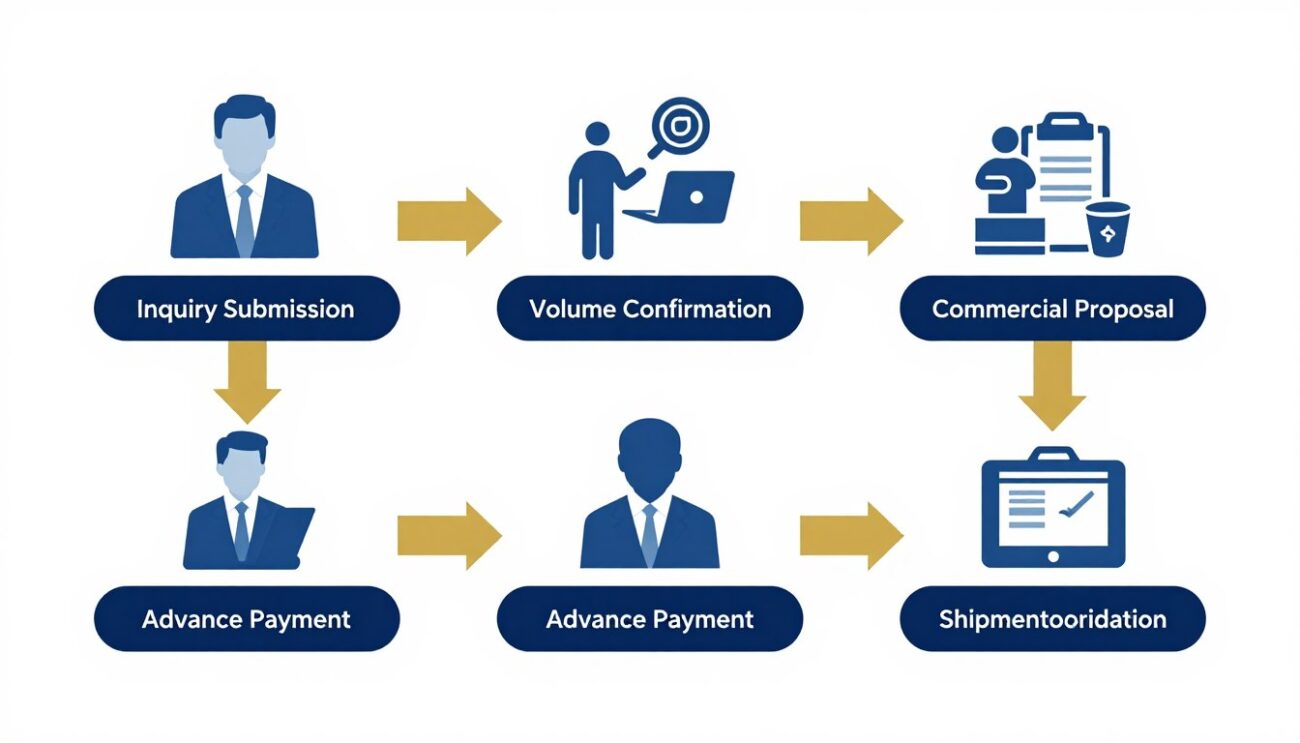 wholesale supply coordination workflow diagram