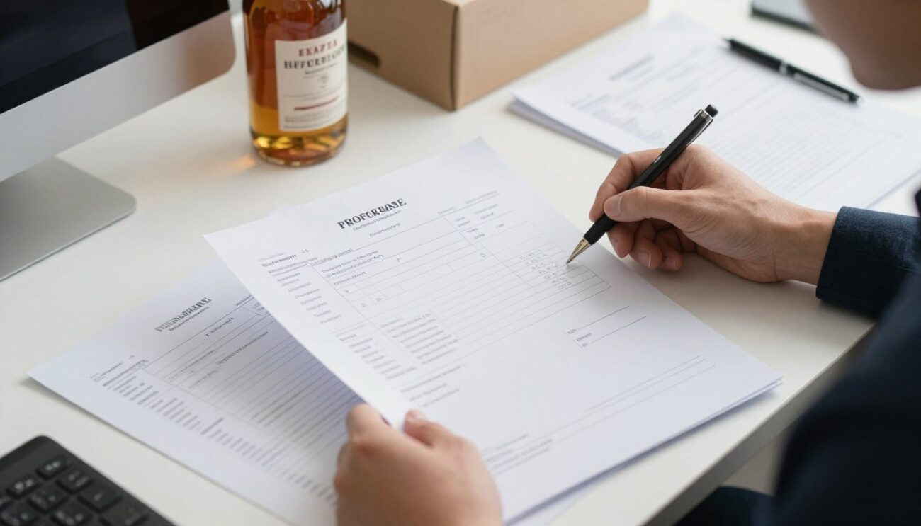 Экспортная документация для поставки виски Glenfiddich оптом в Казахстан