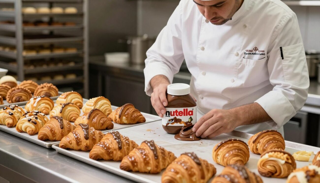 استخدام نوتيلا في المخابز والحلويات في الخليج