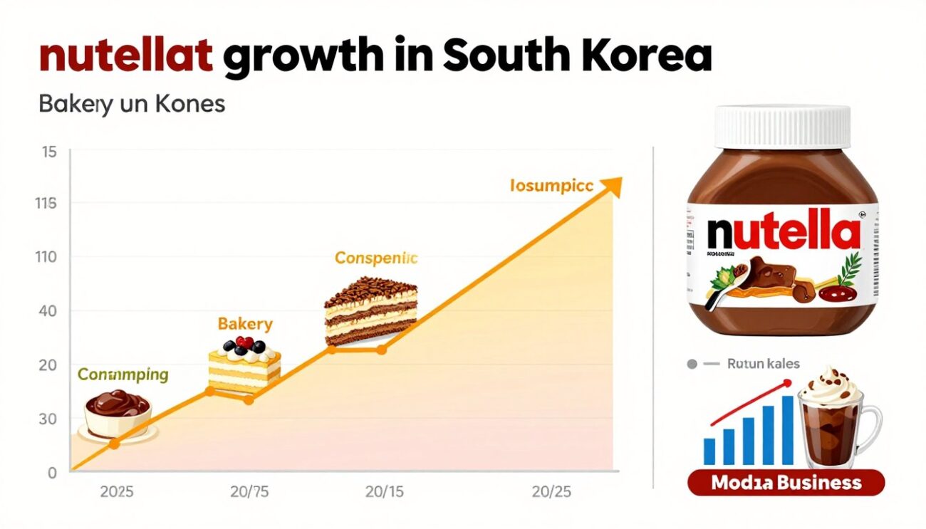 누텔라 수입 한국 시장 성장 추세와 소비 패턴