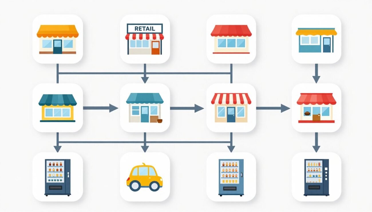 Red Bull distribution channels across Australian wholesale retail hospitality vending networks