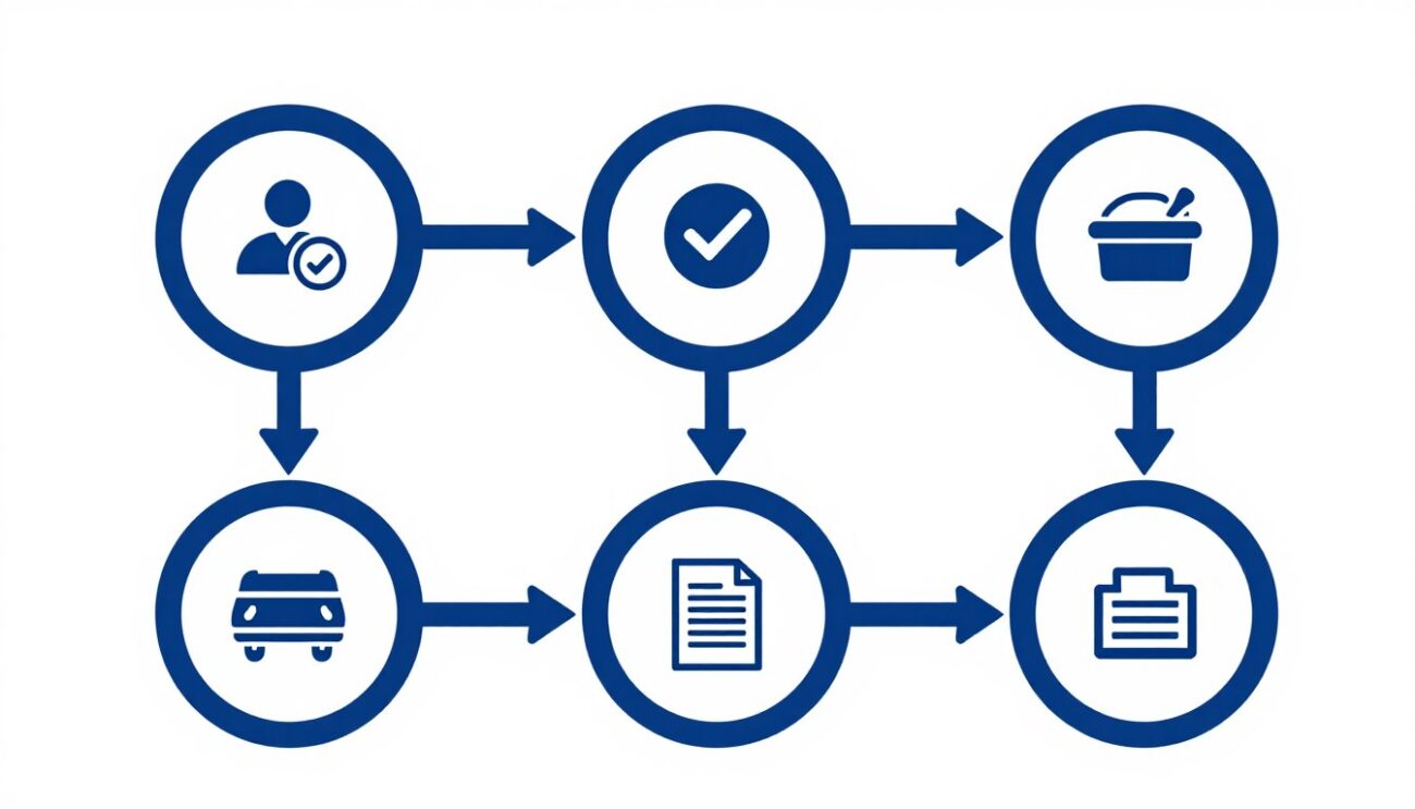 wholesale beverage distributor workflow infographic pepsi coordination